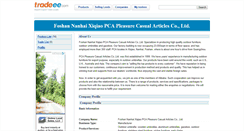 Desktop Screenshot of pca.e.tradeee.com