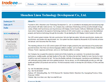 Tablet Screenshot of linsn.e.tradeee.com
