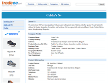 Tablet Screenshot of cobbys.e.tradeee.com