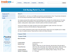Tablet Screenshot of likracing.e.tradeee.com