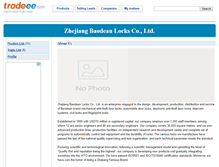 Tablet Screenshot of baodean.e.tradeee.com
