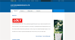 Desktop Screenshot of loly96.tradeee.com