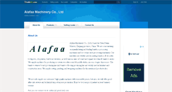 Desktop Screenshot of alafaa.tradeee.com