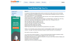 Desktop Screenshot of moldedpulp.e.tradeee.com