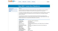 Desktop Screenshot of chinagardencraft.e.tradeee.com