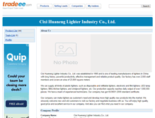 Tablet Screenshot of cnnbhuaneng.e.tradeee.com