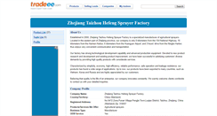 Desktop Screenshot of chinahefeng.e.tradeee.com