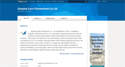 Desktop Screenshot of easepharma.tradeee.com