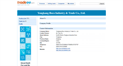 Desktop Screenshot of boco.e.tradeee.com