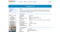 Desktop Screenshot of commontec.e.tradeee.com