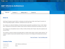 Tablet Screenshot of cancerdrugs.tradeee.com