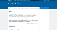 Desktop Screenshot of newsmetal.tradeee.com