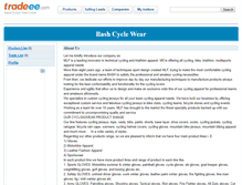 Tablet Screenshot of bashcyclewear.e.tradeee.com