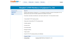 Desktop Screenshot of cando-china.e.tradeee.com
