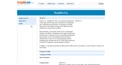 Desktop Screenshot of neonpro.e.tradeee.com