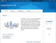 Tablet Screenshot of huanglishan.tradeee.com