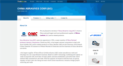 Desktop Screenshot of cnsic.tradeee.com