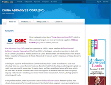 Tablet Screenshot of cnsic.tradeee.com