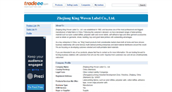 Desktop Screenshot of labelfabric.e.tradeee.com
