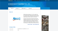 Desktop Screenshot of chinameizi.tradeee.com