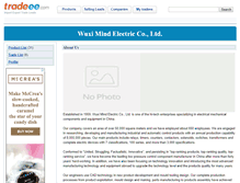 Tablet Screenshot of mindelectric.e.tradeee.com
