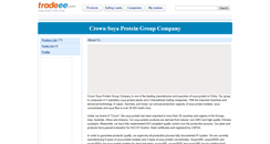 Desktop Screenshot of crownprotein.e.tradeee.com